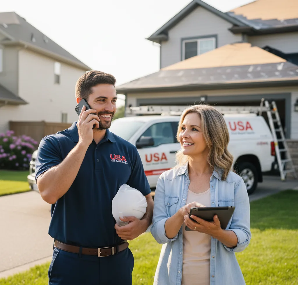 USA Roof Repair Experts customer support in East Concord